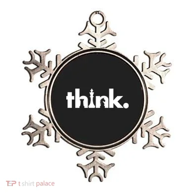 Think Chess Lover King Knight Rook Ornament