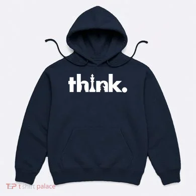 Think Chess Lover King Knight Rook Hoodie