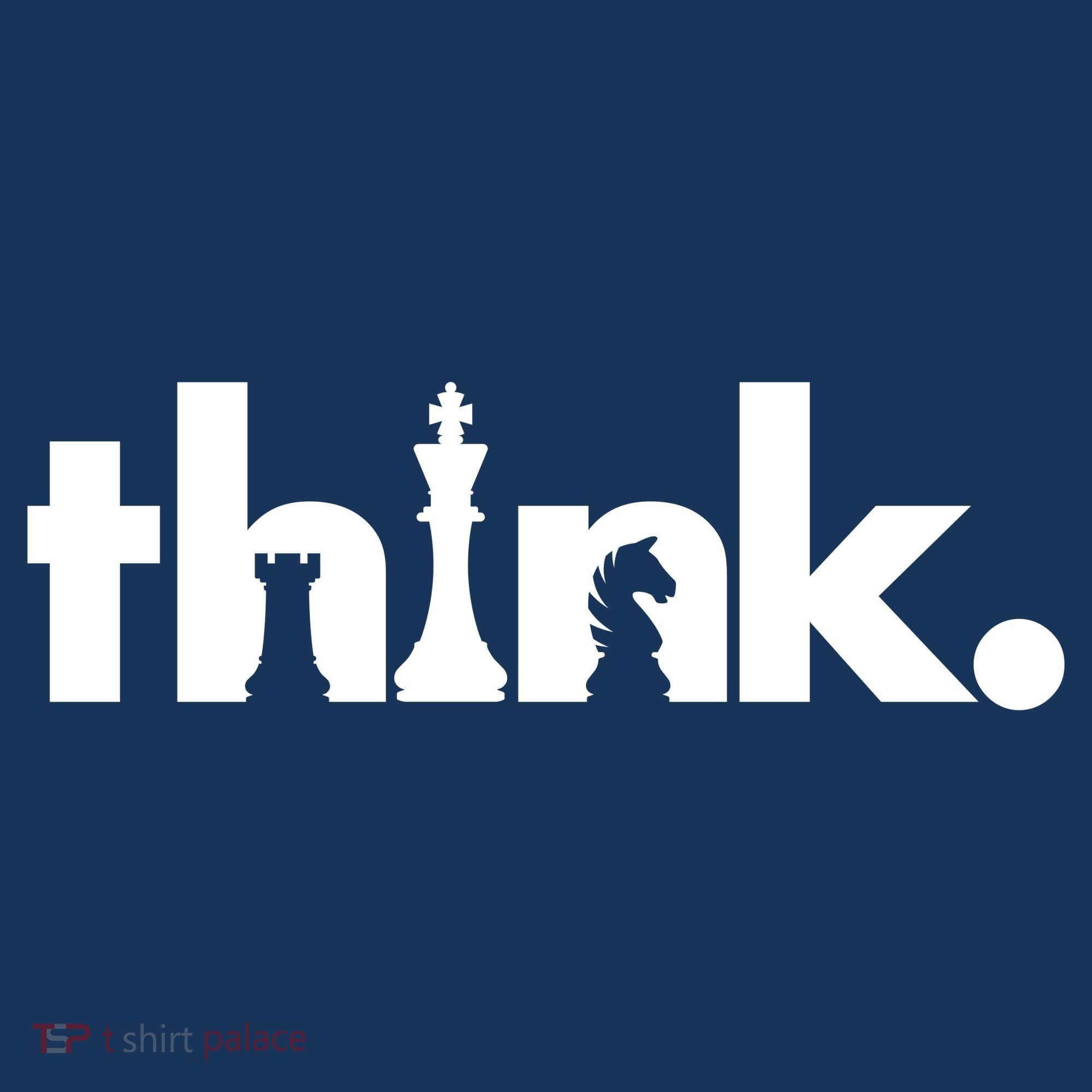 Think Chess Lover King Knight Rook Beanie