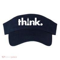 Think Chess Lover King Knight Rook Visor thumb 0