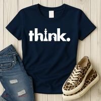 Think Chess Lover King Knight Rook Women's T-Shirt thumb 3