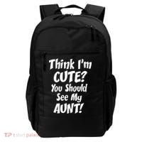 Think I'm Cute? See My Auntie Backpack thumb 0