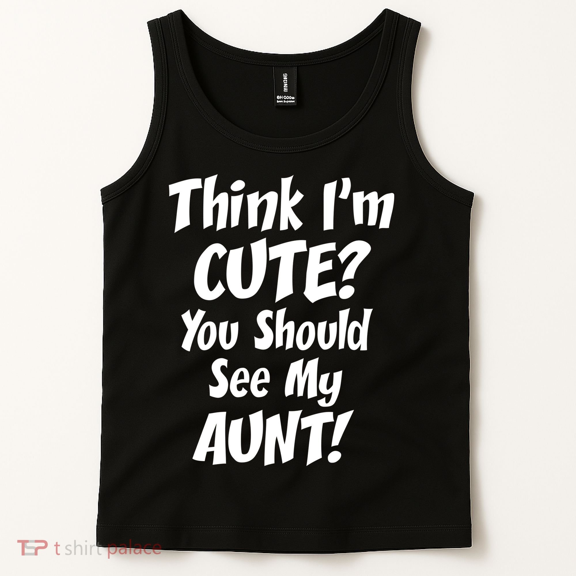 Think I'm Cute? See My Auntie Tank Top