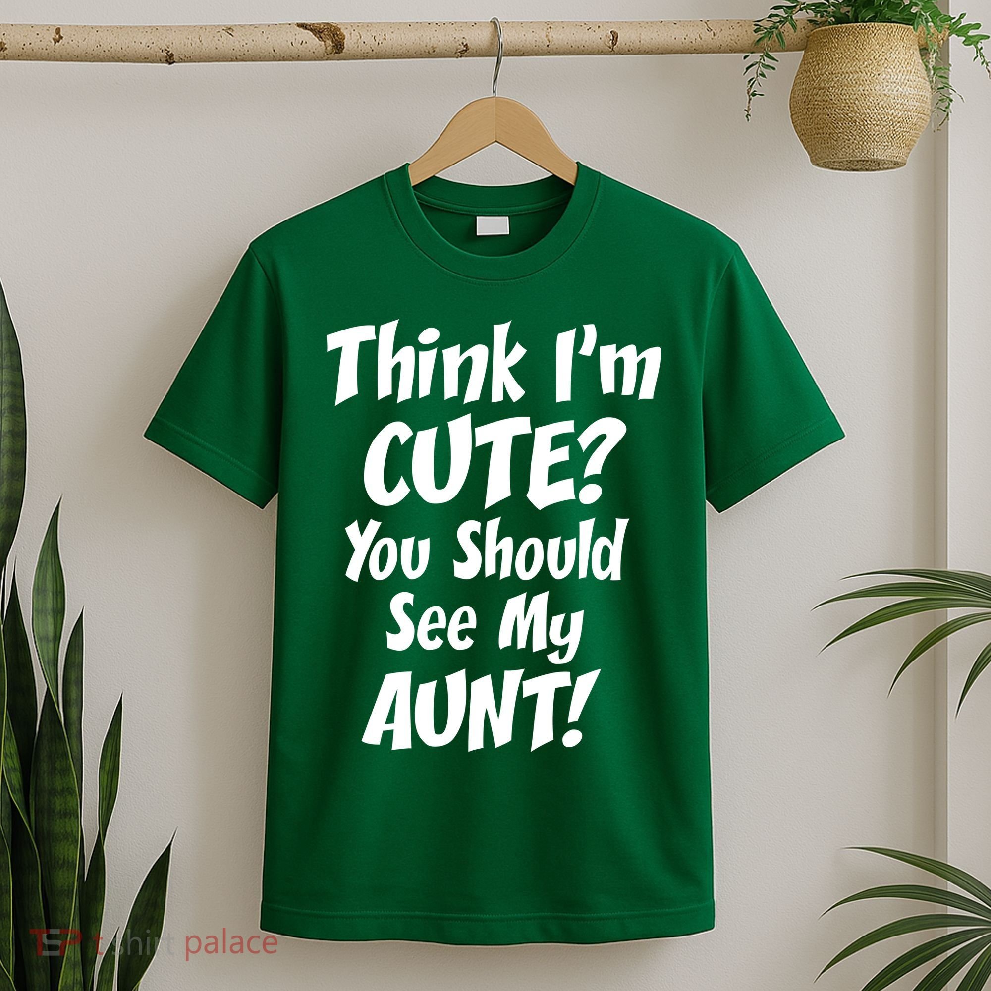 Think I'm Cute? See My Auntie T-Shirt