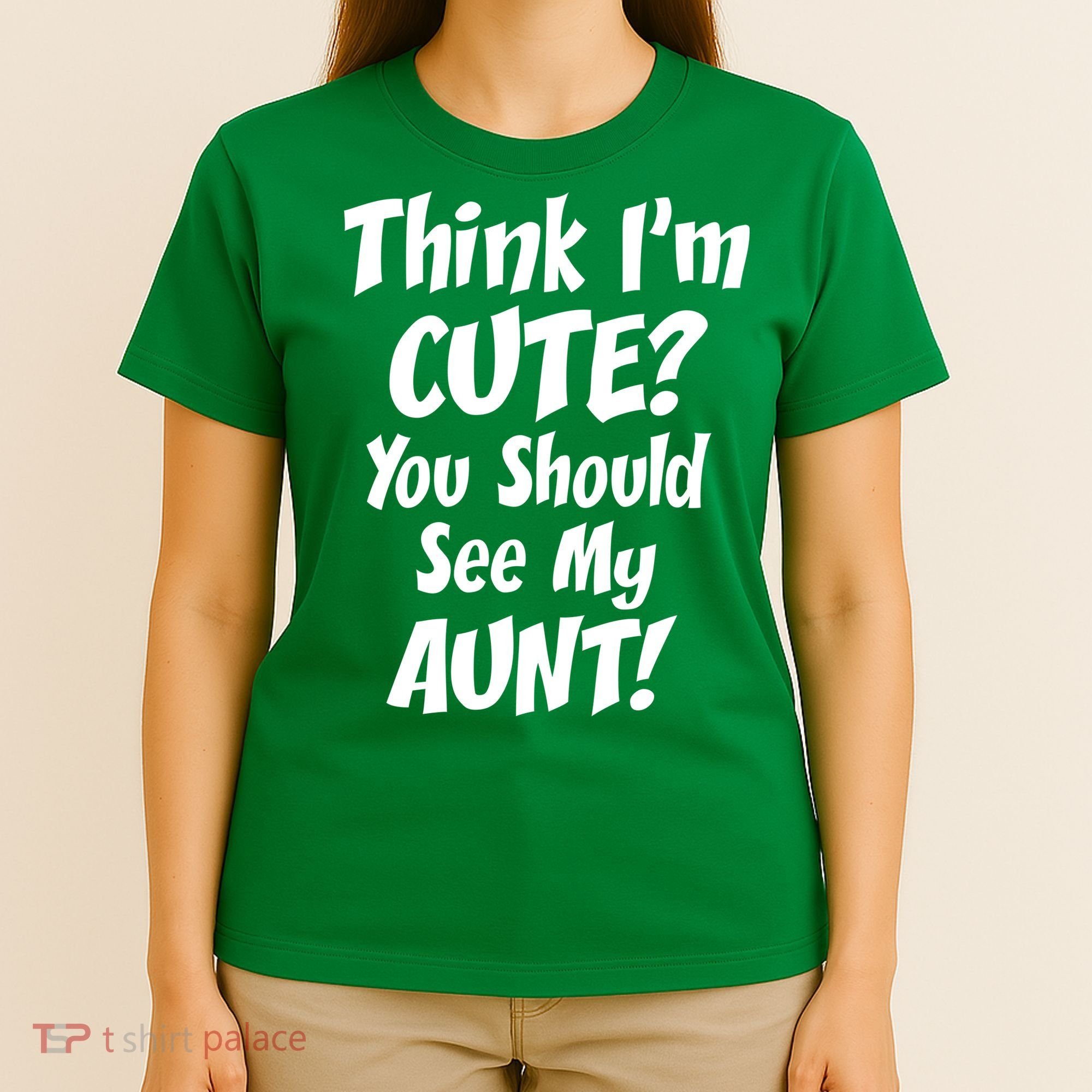 Think I'm Cute? See My Auntie T-Shirt