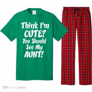 Think I'm Cute? See My Auntie Pajama Set
