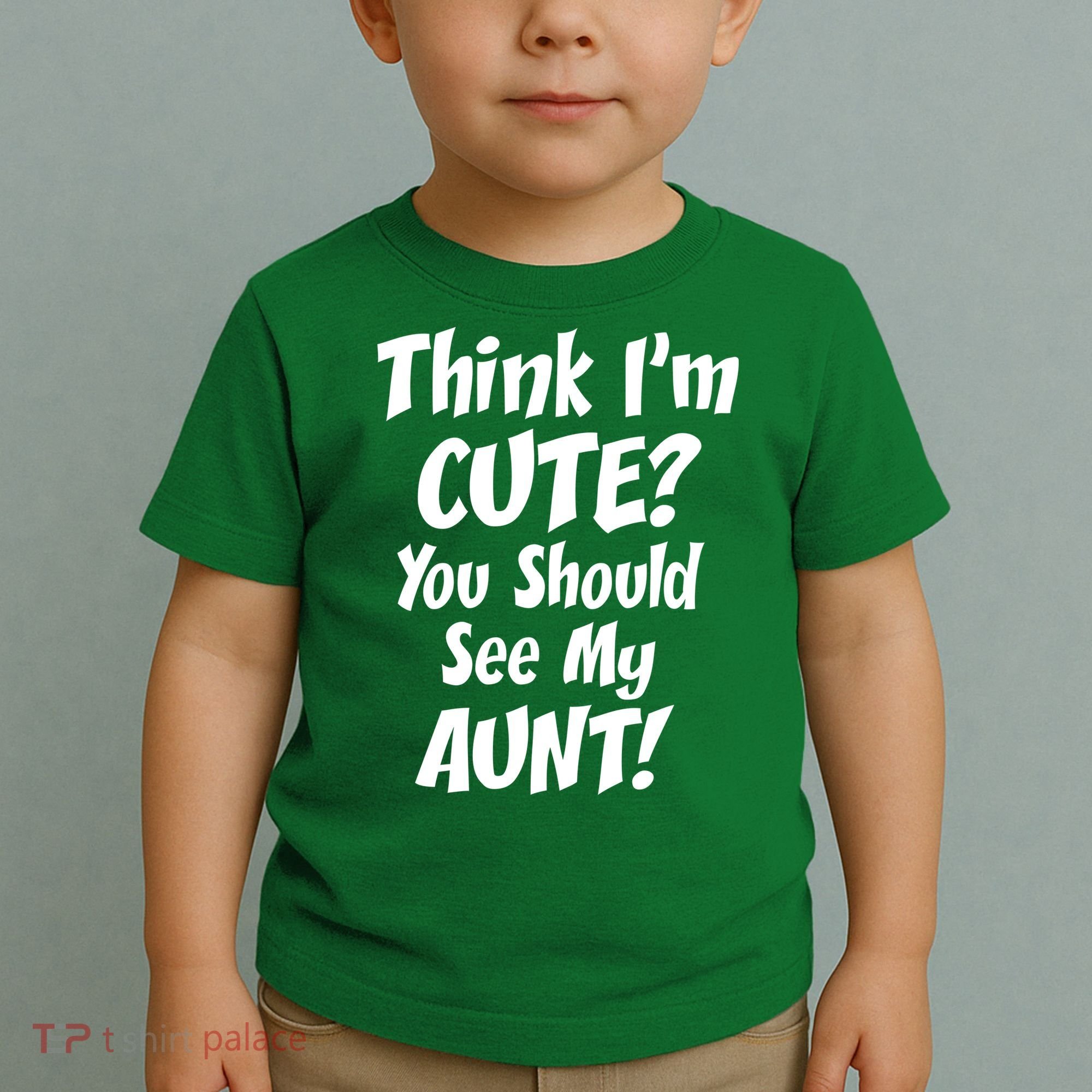 Think I'm Cute? See My Auntie Toddler T-Shirt