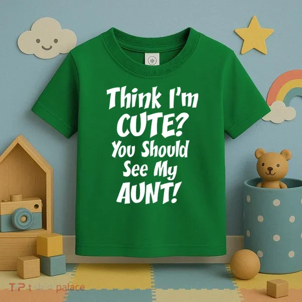 Think I'm Cute? See My Auntie Toddler T-Shirt