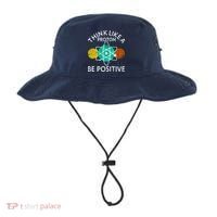 Think Like A Proton Be Positive Bucket Hat thumb 0