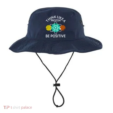 Think Like A Proton Be Positive Bucket Hat