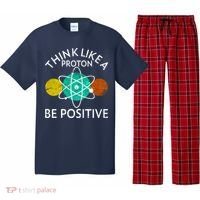Think Like A Proton Be Positive Pajama Set thumb 0