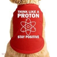 Think Like A Proton Stay Positive Doggie Tank thumb 0