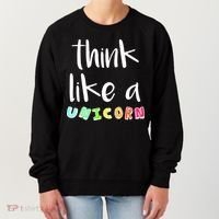 Think Like A Unicorn Women's Sweatshirt thumb 0