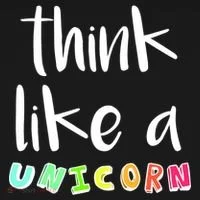 Think Like A Unicorn Doggie Tank thumb 4