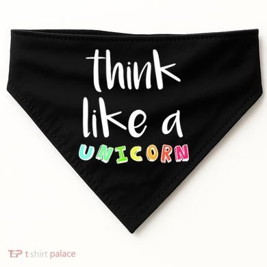 Think Like A Unicorn USA-Made Doggie Bandana