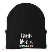 Think Like A Unicorn Beanie thumb 0