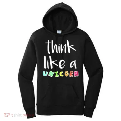 Think Like A Unicorn Women's Hoodie