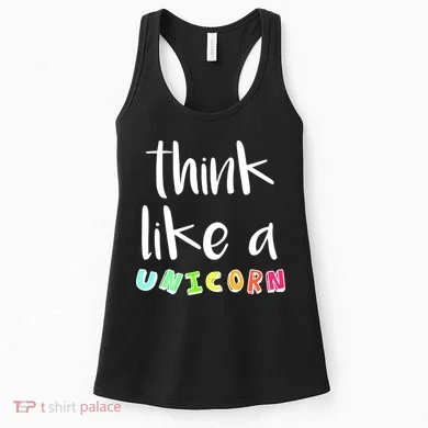 Think Like A Unicorn Women's Tank Top