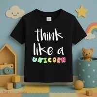 Think Like A Unicorn Toddler T-Shirt thumb 3