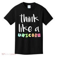 Think Like A Unicorn Kids T-Shirt thumb 0