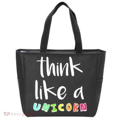 Think Like A Unicorn Tote Bag