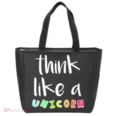 Think Like A Unicorn Tote Bag