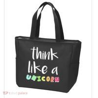 Think Like A Unicorn Tote Bag thumb 3