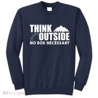 Think Outside No Box Necessary Sweatshirt thumb 0