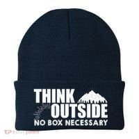Think Outside No Box Necessary Beanie thumb 0