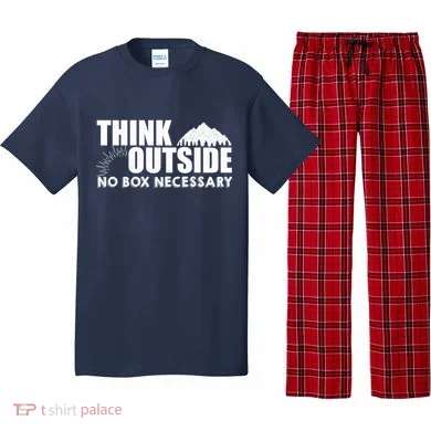Think Outside No Box Necessary Pajama Set