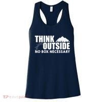 Think Outside No Box Necessary Women's Tank Top thumb 0