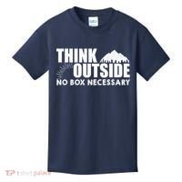 Think Outside No Box Necessary Kids T-Shirt thumb 0