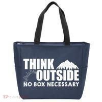 Think Outside No Box Necessary Tote Bag thumb 0
