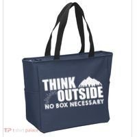 Think Outside No Box Necessary Tote Bag thumb 2
