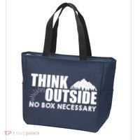 Think Outside No Box Necessary Tote Bag thumb 3