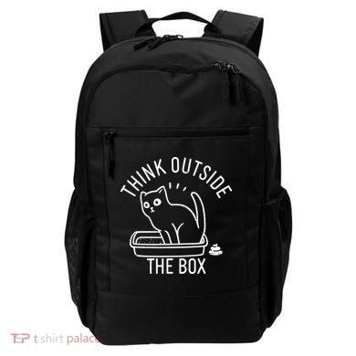 Think Outside The Box Cat Poop Backpack