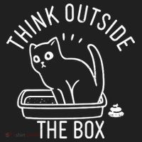 Think Outside The Box Cat Poop Hat thumb 2
