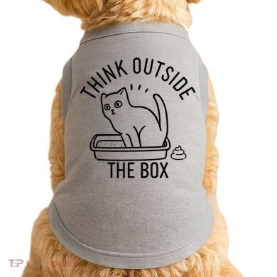 Think Outside The Box Cat Poop Doggie Tank