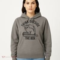 Think Outside The Box Cat Poop Hoodie thumb 5