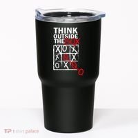 Think Outside The Box Tic Tac Toe Tumbler thumb 0
