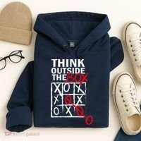 Think Outside The Box Tic Tac Toe Hoodie thumb 4