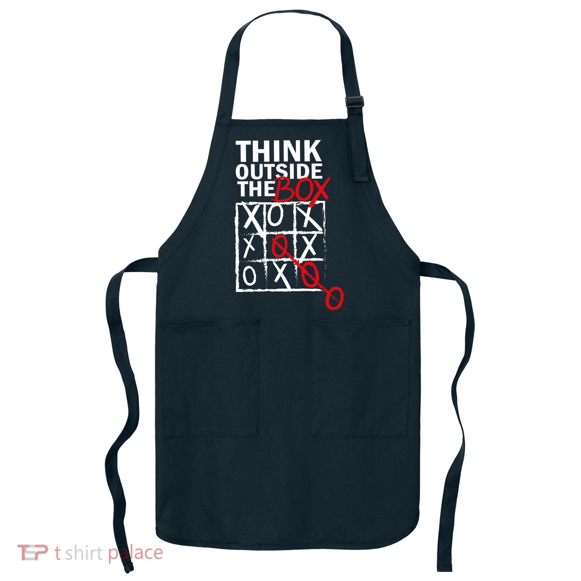 Think Outside The Box Tic Tac Toe Apron