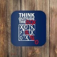 Think Outside The Box Tic Tac Toe Coaster thumb 0