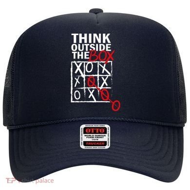Think Outside The Box Tic Tac Toe Hat