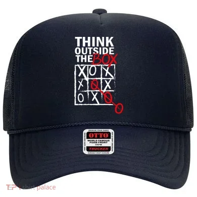 Think Outside The Box Tic Tac Toe Hat