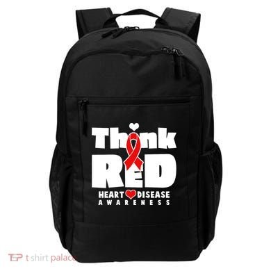 Think Red Heart Disease Awareness Backpack