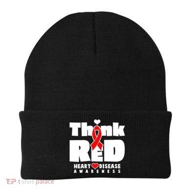 Think Red Heart Disease Awareness Beanie