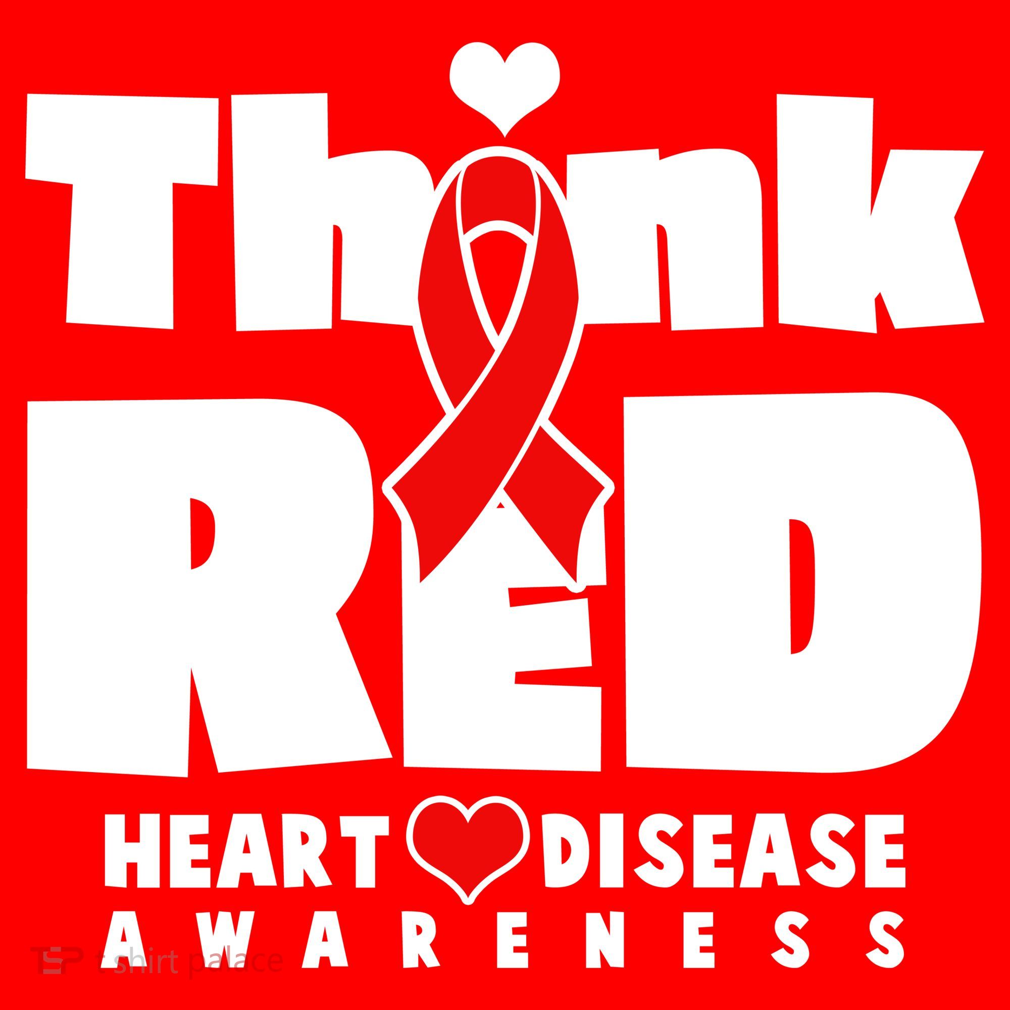 Think Red Heart Disease Awareness Pajama Set