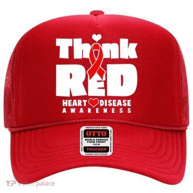 Think Red Heart Disease Awareness Hat