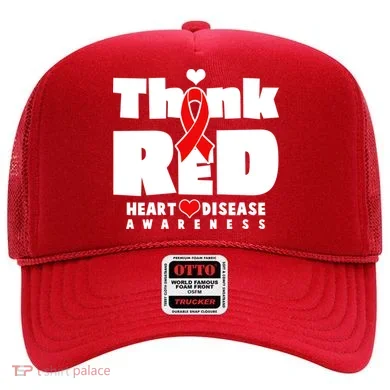Think Red Heart Disease Awareness Hat